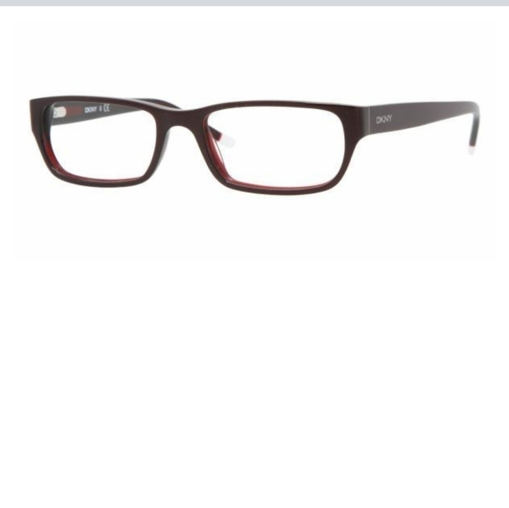 DKNY  PERSCRIPTION  GLASSES  FRAMES NEW EYEGLASSES BURGUNDY COLOR